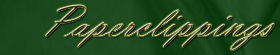 Paperclippings header